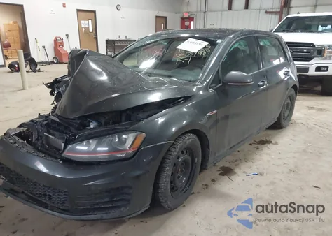 2015 Volkswagen Golf Gti 2.0T Autobahn 4-Door из США, поврежденный, VIN 3VW5T7AU7FM037489